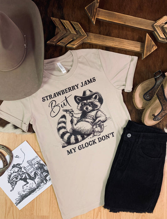 Strawberry Jams Western Graphic Tee