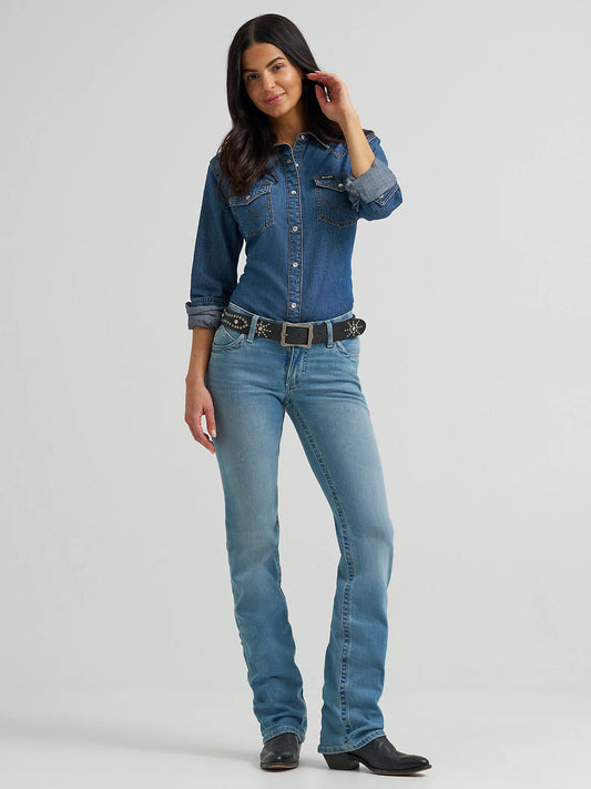 Women’s Light Wash Willow Wrangler Jeans