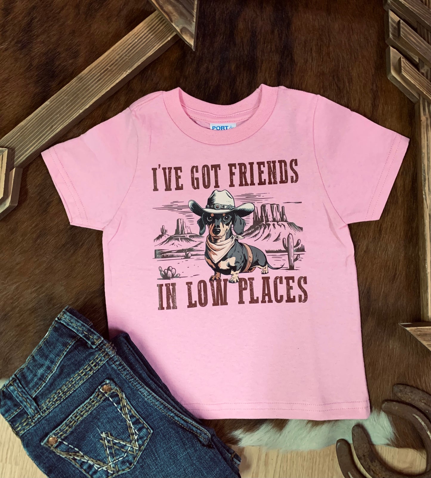 Friends In Low Places Toddler Tee