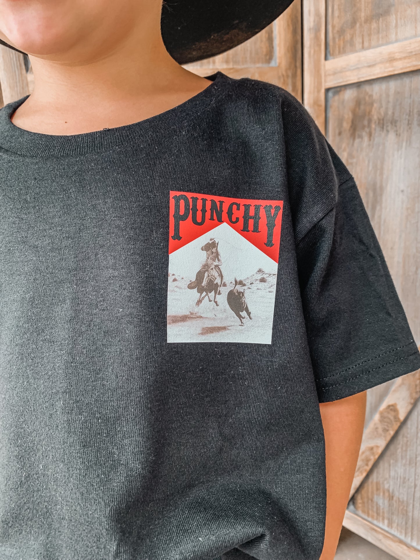 Punchy Cowkid Tee (Youth & Toddler Sizes)