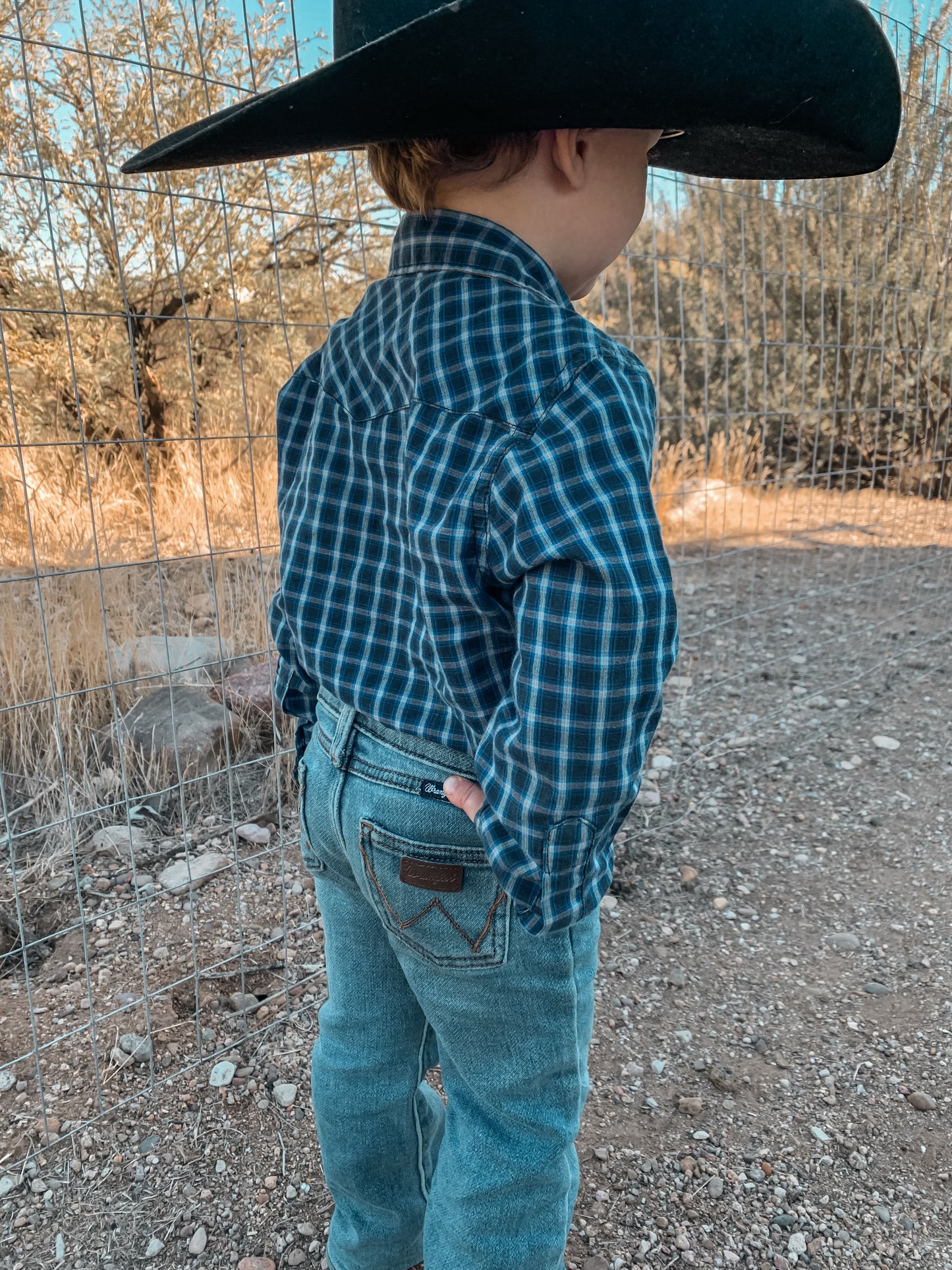 Baby & Toddler Wrangler Jeans (Light Wash)