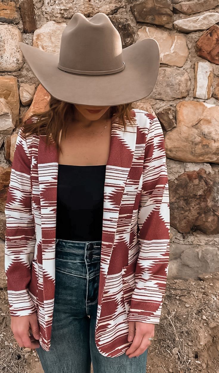 Carly Aztec Blazer