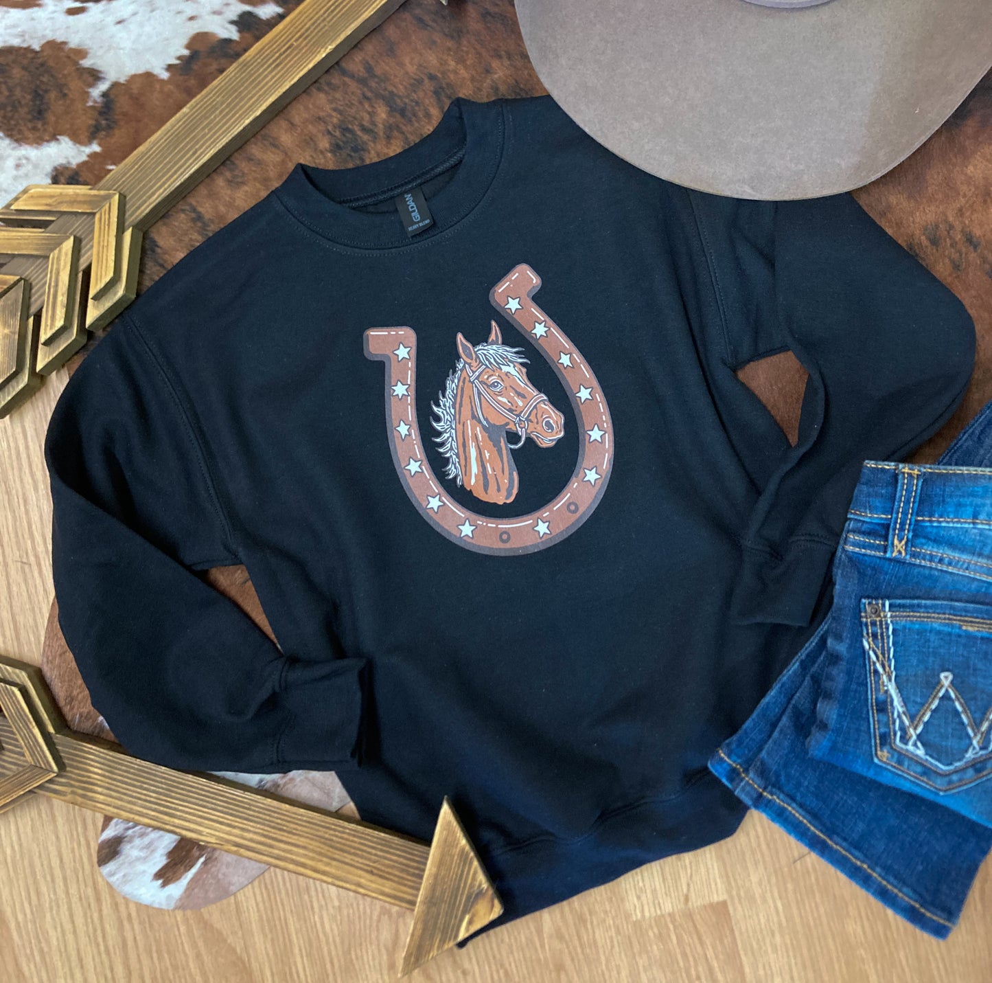 Pony Luck Youth Crewneck Sweatshirt