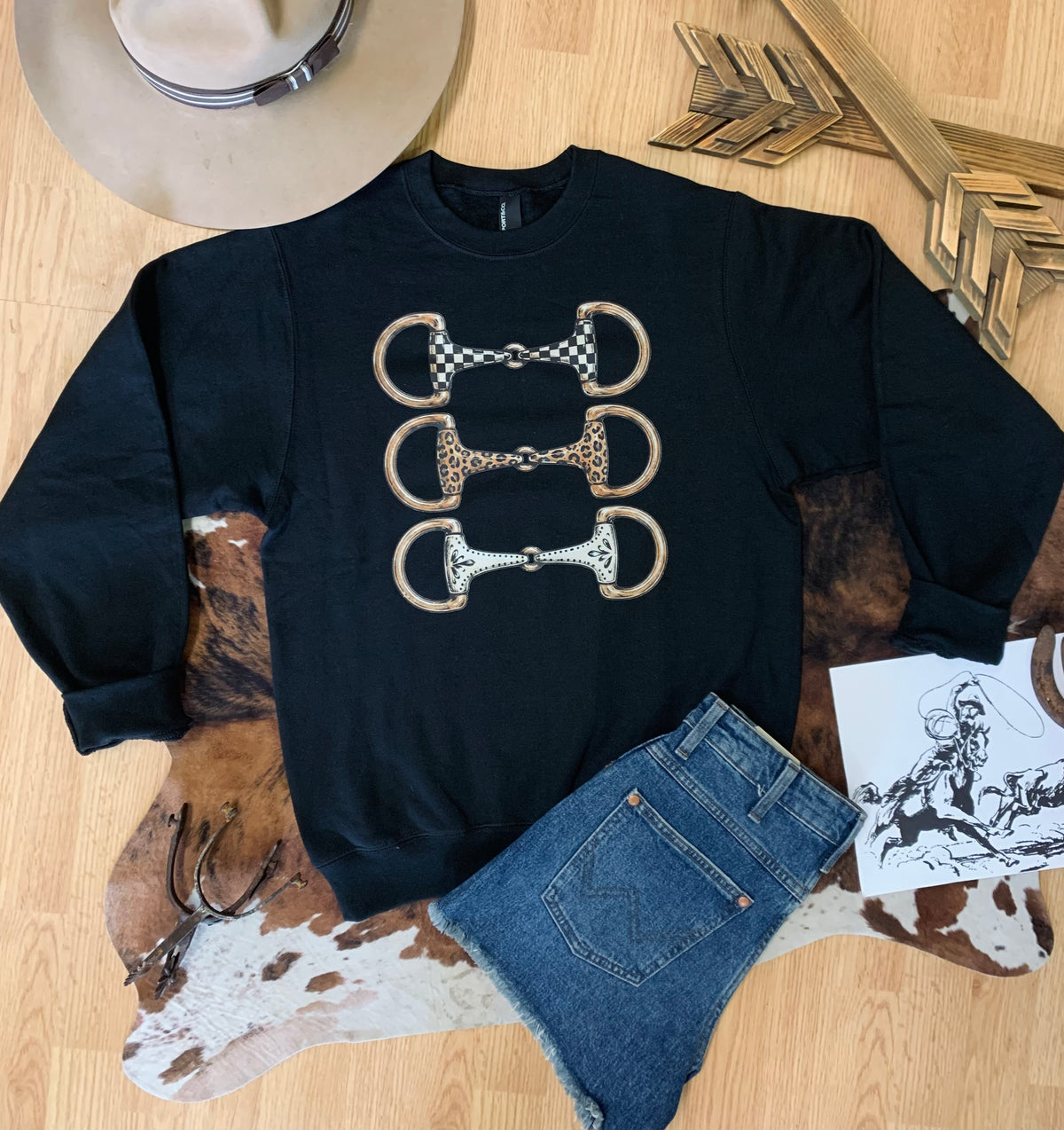 Classy Cowgirl Crewneck Sweatshirt