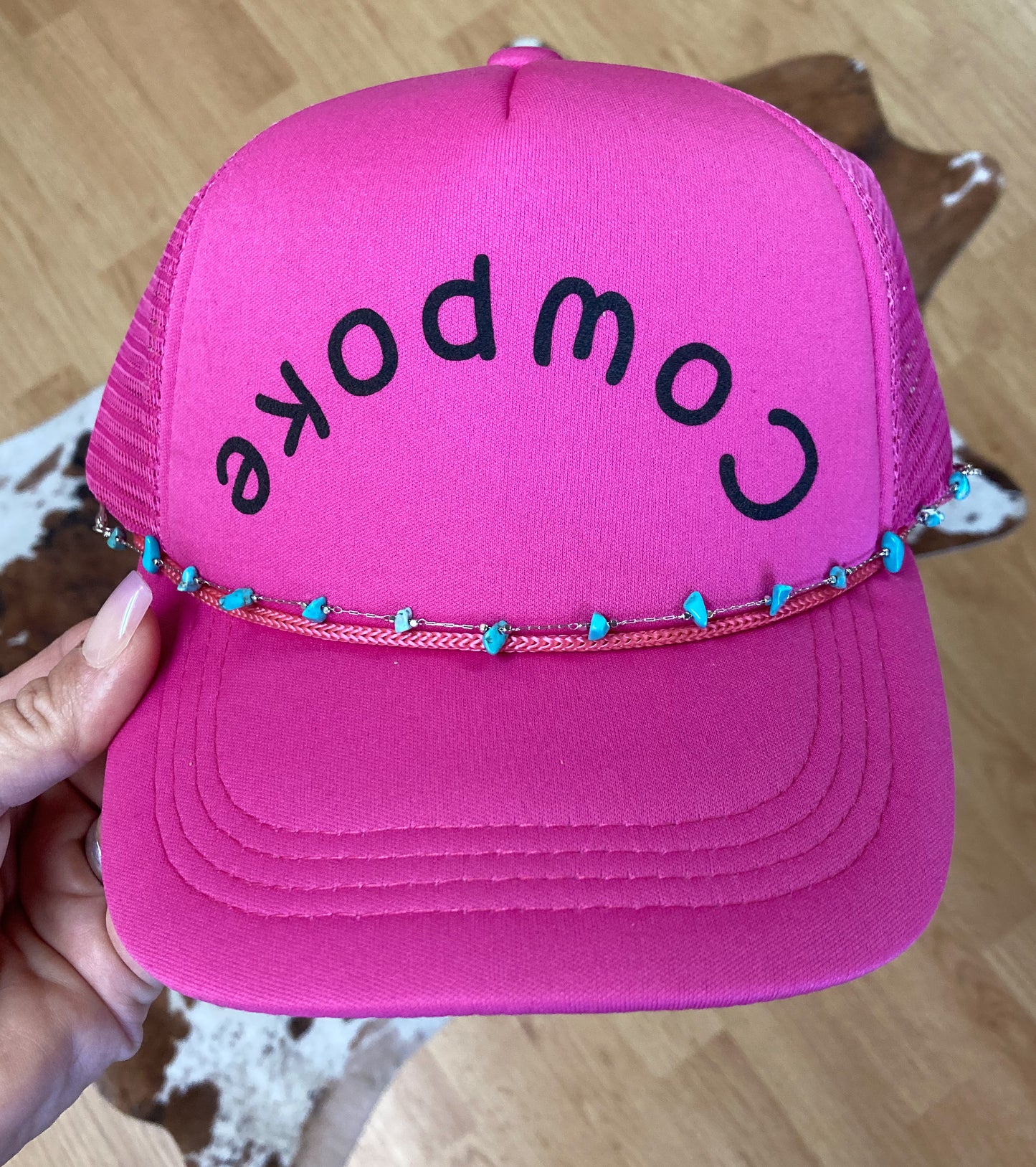 Cowpoke Kids Trucker Hat - Pink