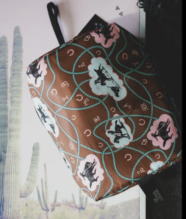Western Traveler Bag - Whoa Bronc