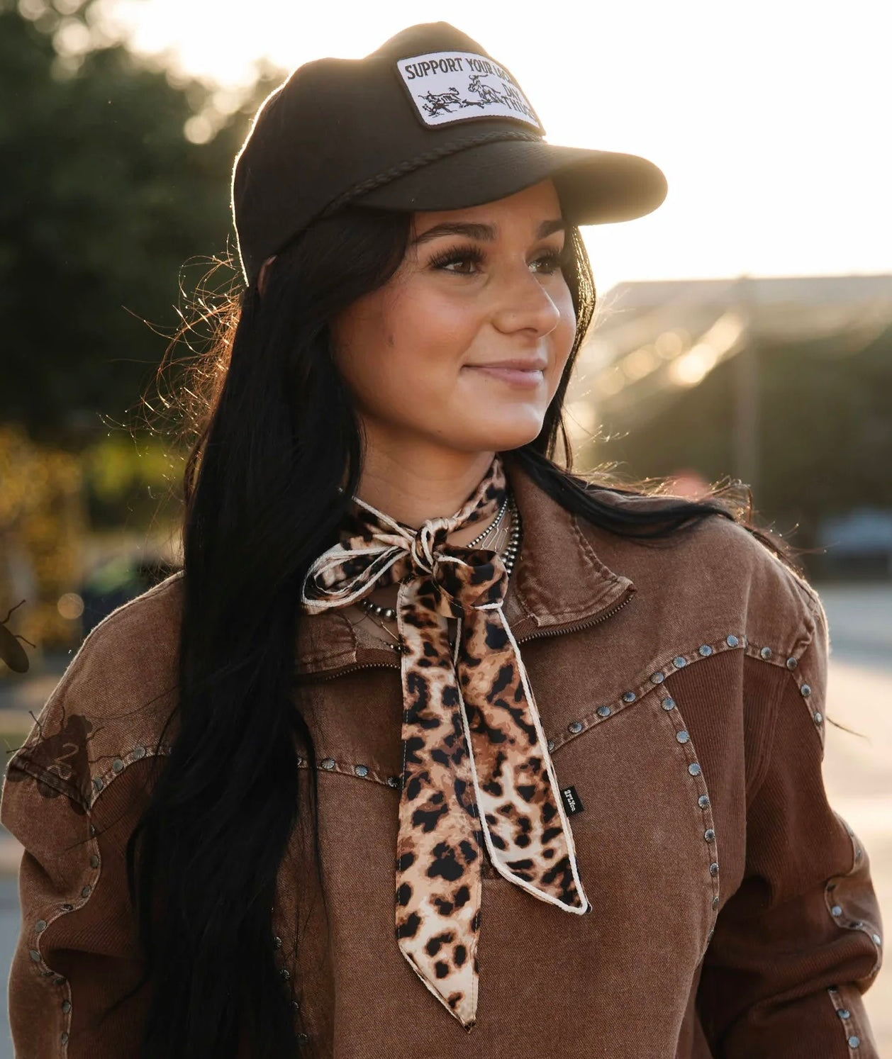 Trail Knot Twilly * Leopard