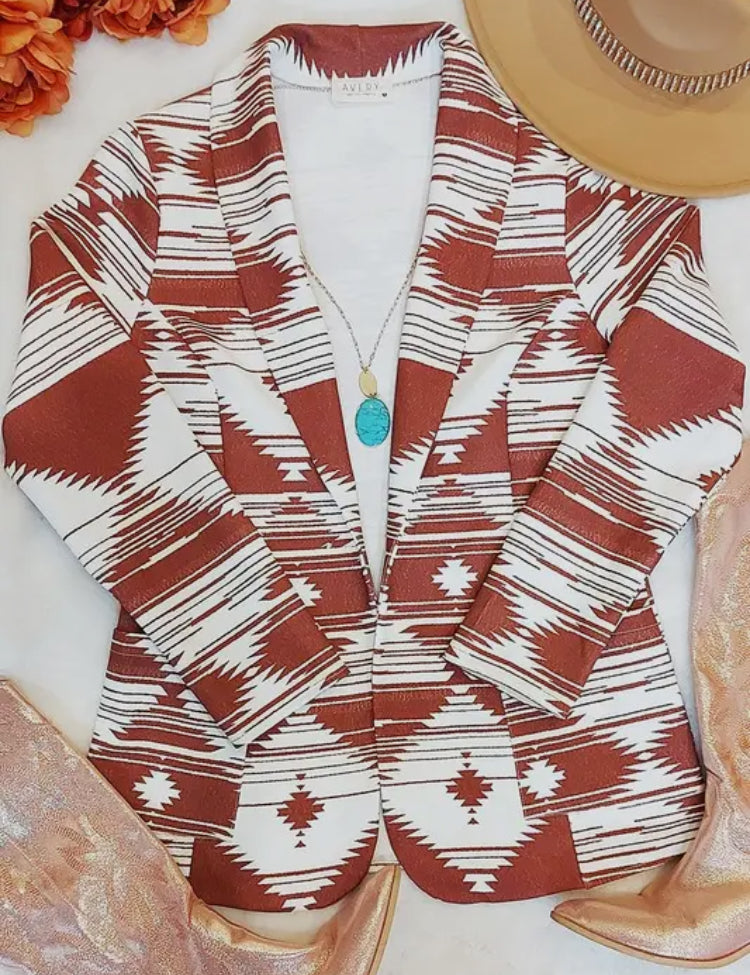 Carly Aztec Blazer