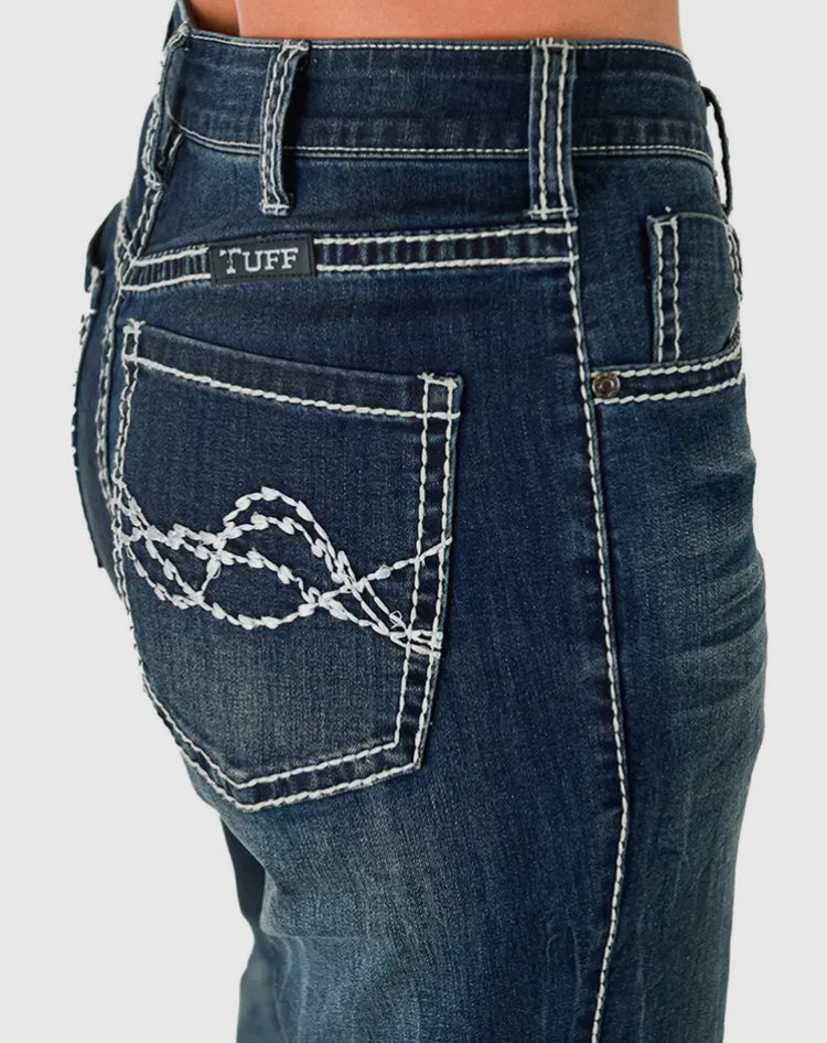 Cowgirl Tuff Bronco Wide Leg Jeans