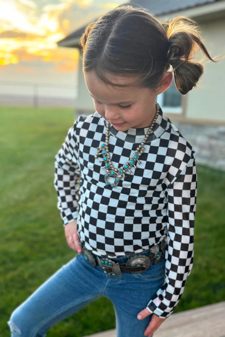 Check It Cowgirl Youth/Toddler Mesh Top