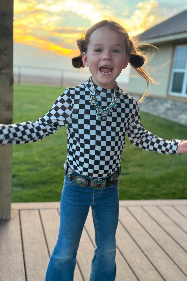 Check It Cowgirl Youth/Toddler Mesh Top