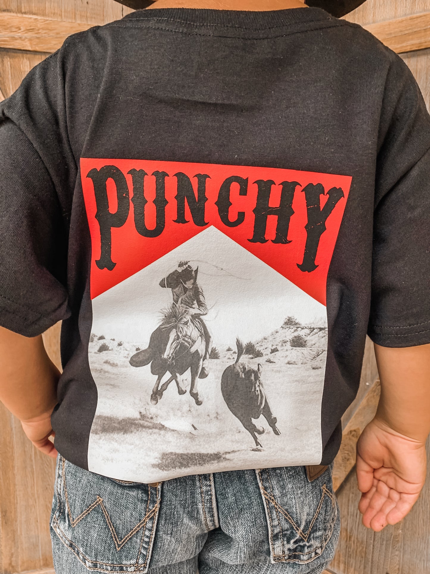 Punchy Cowkid Tee (Youth & Toddler Sizes)
