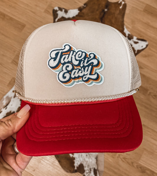 Take It Easy Trucker Hat