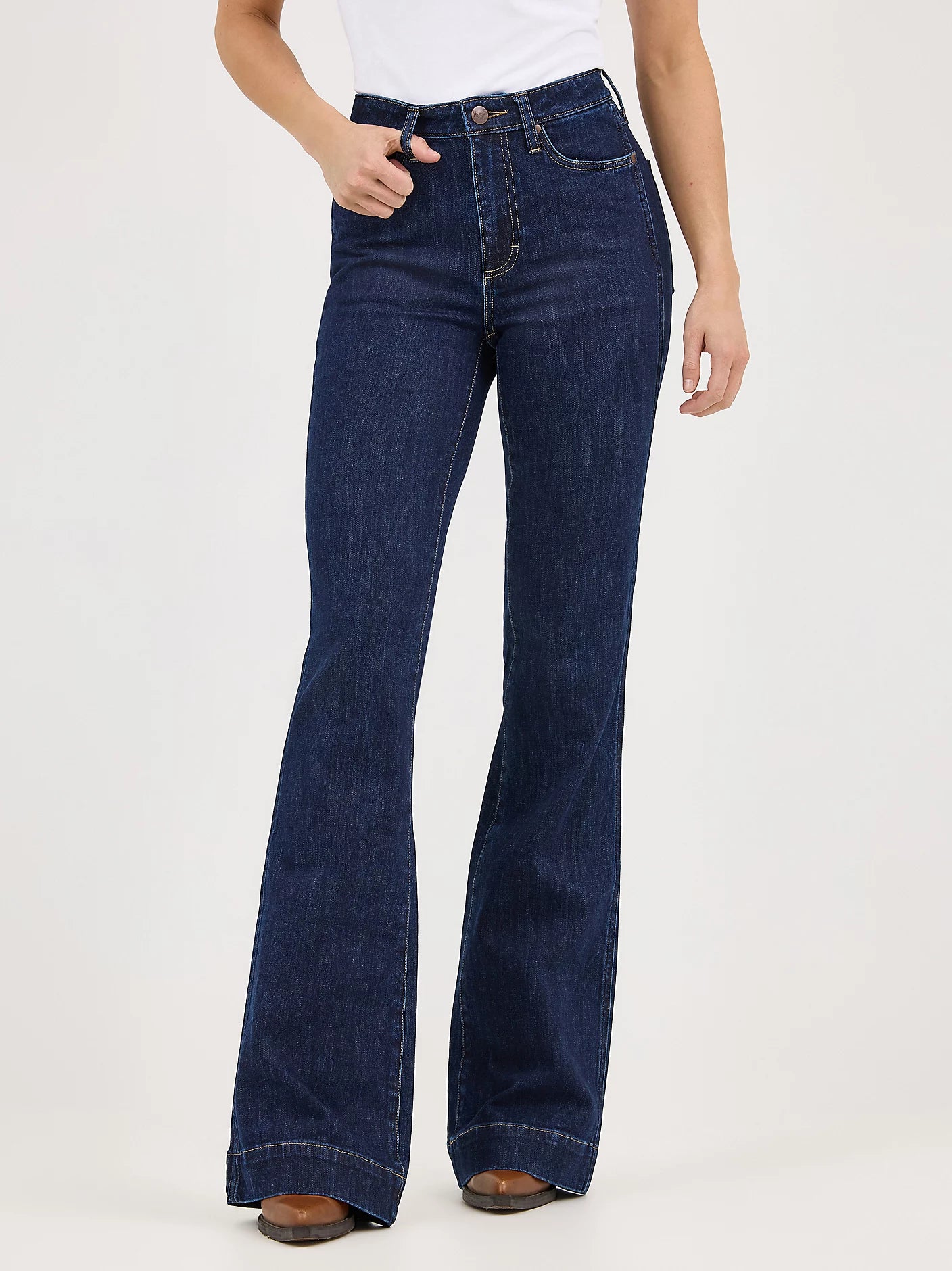 Wrangler Retro Bailey High Rise Trouser Jeans (Vanessa)