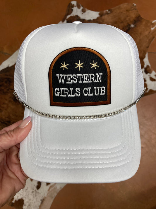 Western Girls Club Trucker Hat