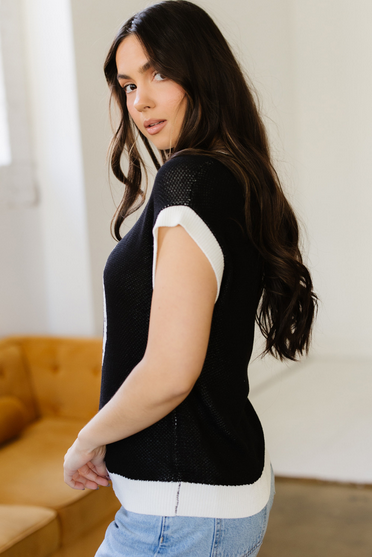 Lucky You Horseshoe Sweater Top