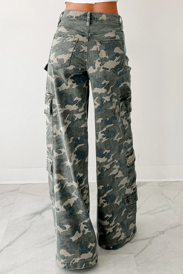 Camo Cowgirl Cargo Pants