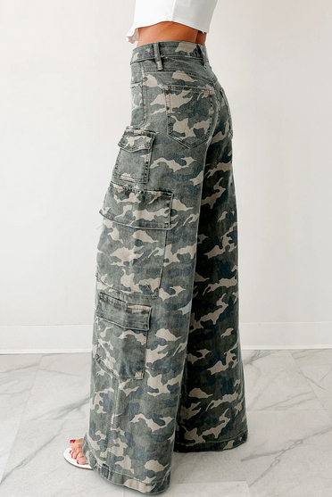 Camo Cowgirl Cargo Pants
